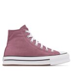 Chaussures converse a04753c cerise - femme / adulte - rouge - plat - lacets - textile Chaussures converse a04753c cerise - femme / adulte - rouge - plat - lacets - textile