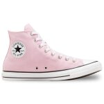 Chaussures converse chuck taylor all star hi pour femme - rose - a08580c - lacets - plat - textile Chaussures converse chuck taylor all star hi pour femme - rose - a08580c - lacets - plat - textile