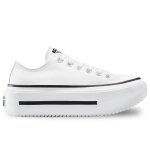 Chaussures - converse - chuck taylor all star lift - double stack - plateforme - femme - blanc