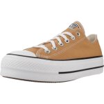 Chaussure converse mod�le chuck taylor all star lift ox - coleur marron