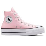 Chaussures converse chuck taylor all star lift platform pour femme - rose - plateau