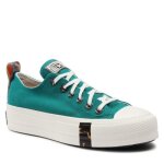 Chaussures converse chuck taylor all star lift vert - femme / adulte