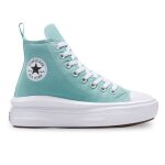 Converse chuck taylor all star move platform chaussures pour fille bleu a10703c