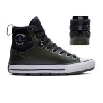 Chaussures converse chuck taylor all star noir - homme / adulte - textile - lacets - plat