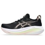Chaussures de course - asics - gel - nimbus 27 - noir / breeze - amorti ff blast plus - drop 8 mm