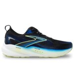 Chaussure de course - brooks - glycerin 22 - noir - lacets - talon plat