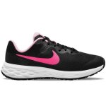 Chaussure de course pour fille nike revolution 6 dd1096 - 007 - noir - enfant - running