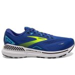 Chaussure de course homme brooks adrenaline gts 23 - bleu - lacets