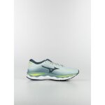 Chaussure de course - mizuno - scarpa wave sky 5 - vert - blu - wave rider - homme