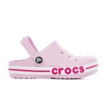 Chaussures crocs bayaband clog rose - enfant / mixte - synthtique