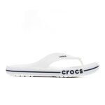 Chaussures crocs bayaband flip blanc - adulte - homme - synth�tique