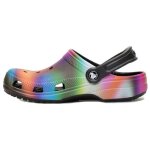 Chaussures - crocs - classic solarized clog - enfant - vert - mixte - plastique