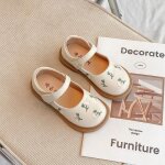 Chaussures en cuir pour filles - princesse - nouvelle collection automne 2023
