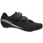 Chaussures de cyclisme giro stylus mixte - noir - respirant