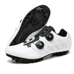 Chaussures de cyclisme non verrouillées pour hommes et femmes - blanc - vélo loisir - respirant Chaussures de cyclisme non verrouillées pour hommes et femmes - blanc - vélo loisir - respirant