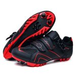 Chaussures de cyclisme de route - solide lger et respirant - rouge