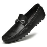 Chaussures dcontractes brogue de luxe respirantes pour hommes mocassins de conducteur en cuir plat ...