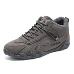 Chaussures décontractées en polaire pour hommes bottes de neige chaudes dhiver Chaussures décontractées en polaire pour hommes bottes de neige chaudes dhiver