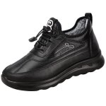 Chaussures dhiver en coton pour hommes dge moyen et gs bottes de neige plates et chaudes ?