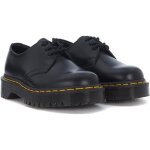 Chaussures dr. martens 1461 en cuir noir bross  lacets - femme