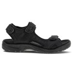 Chaussures ecco femme - modle 82218402001 noir - fermeture scratch - talon 2 cm - cuir