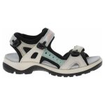 Chaussures ecco offroad - femme - blanc - lacets - tige moyenne - synthtique