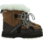 Chaussures emu blurred marron - femme / adulte - cuir - lacets - plat Chaussures emu blurred marron - femme / adulte - cuir - lacets - plat