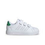 Chaussures pour enfant - adidas - advantage base 2. 0 cf c - blanc - scratch - plat - synthtique