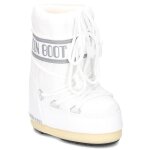 Chaussures enfant - moon boot - nylon 14004400006k - blanc - lacets - haute tige
