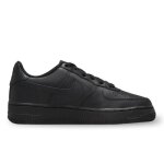 Chaussures pour enfant - nike - air force 1 le (gs) - noir - cuir - lacets