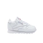 Chaussures pour enfants - reebok - classic leather - cuir - lacets - blanc