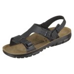 Chaussures femme - birkenstock - saragossa - noir - plat - confortables