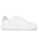 Chaussures pour femme - calvin klein jeans - raised - blanc - synthtique - lacets