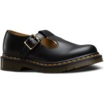 Chaussures femme - dr martens polley smooth - noir - boucle unique - semelle  coussin dair