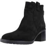 Chaussures femme - geox - d guilila e - daim - nubuck - talon compens 6 cm - couleur noir