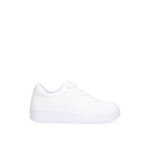 Chaussures femme - mustang - murri - blanc - lacets - talon plat