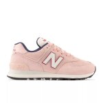 Chaussures femme new balance 574 beige - lacets - textile