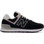 Chaussure femme new balance wl 574 - noir - lacets - textile