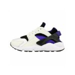 Chaussures femme nike air huarache blanc - lacets - synthtique