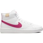 Chaussure pour femme - nike court royale 2 mid ct1725 - 104 - blanc - lacets - plat - synth�tique