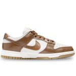 Chaussures pour femme nike dunk low ale brown blanc - fj2260 - 001 - lacets