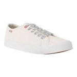 Chaussures femme regatta marine pu - � lacets respirantes en toile