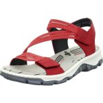 Chaussures femme - rieker - 6887133 - rouge - scratch - confortables