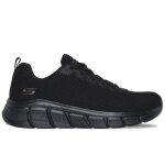 Chaussures femme - skechers - bobs sport b flex - visionary essence - noir - lacets