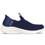 Chaussures pour femme skechers ultra flex 3. 0 - smooth step 149709 - nvy bleu - textile - lacets - plat ...