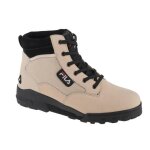 Chaussures fila grunge ii bl mid beige - homme - cuir - lacets