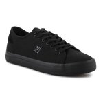Chaussures fila tela noir - homme / adulte - lacets - plat - textile