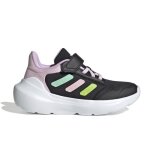 Chaussures pour fille - adidas - tensaur run 3. 0 el c - noir - scratch - plat