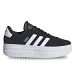 Chaussures pour fille - adidas - vl court bold j - lacets - noir