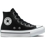 Chaussures pour fille - converse - chuck taylor all star eva lift hi - noir - compens - lacets